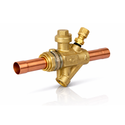 Vanne à boule avec clapet de décharge et bouchon hexagonal EBVT-C