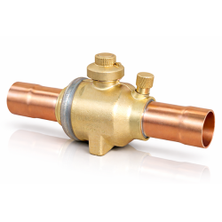 Vanne à boule avec prise schrader RBV-P