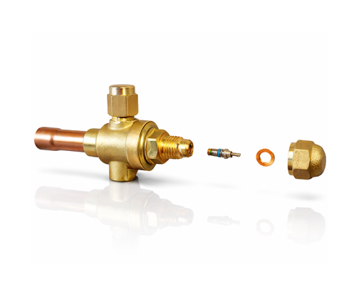 Vanne de service à boule 3/8"ODS x 1/4" Mâle Flare - PS 140 Bar