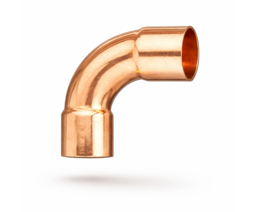 Coude cuivre 90 femelle
