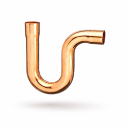 Siphon cuivre femelle