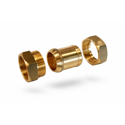 Raccord 3 pieces laiton bsp