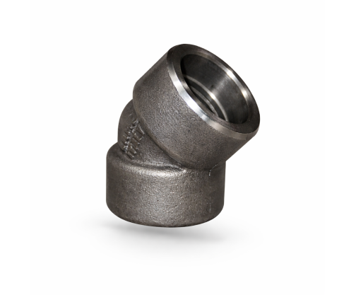 Coude 45° forgé acier à visser