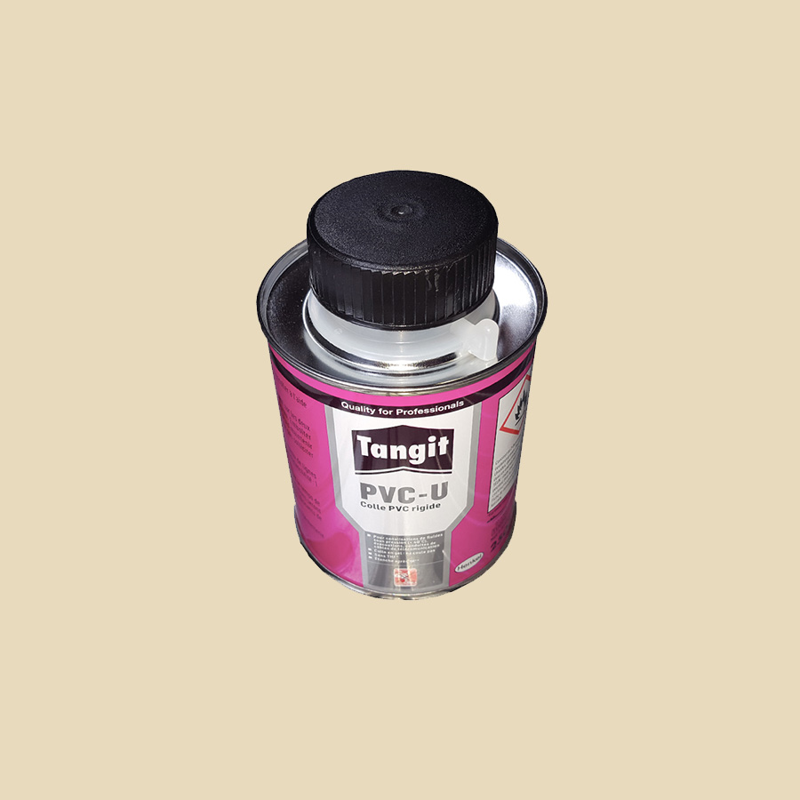 Pot de colle 1000 ml avec pinceau pr PVC