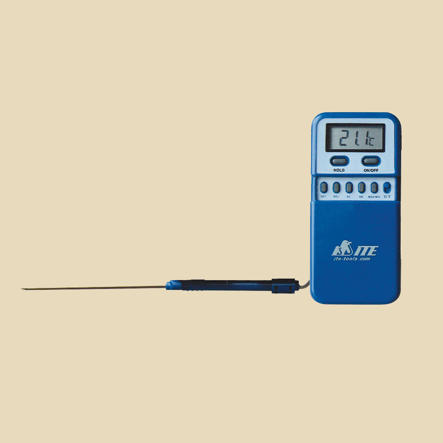 Thermomètre de poche multi-fonctions ITE avec sonde à piquer -50° à +300°C