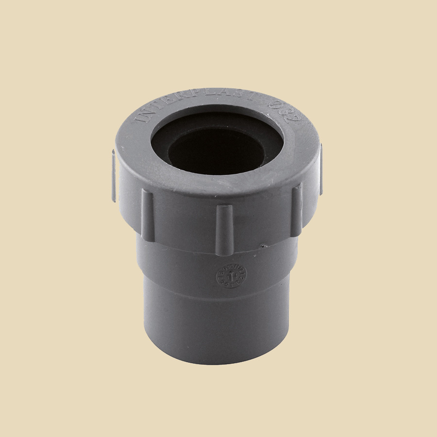 Manchette F32 à coller x 32 à joint PVC Gris